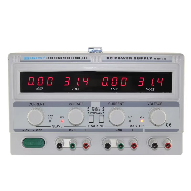 Dual Channel Linear Power Supply 30V 5A - TPR-3005-2D Fuente de alimentación lineal ajustable
