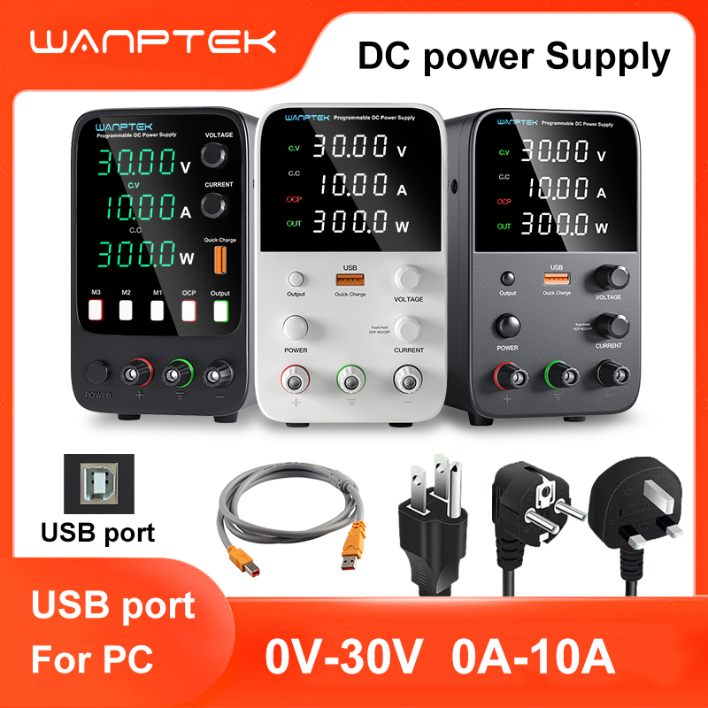 Programmable Dc Power Supply 60V 10A - Fuente de Alimentación de Laboratorio Wanptek,