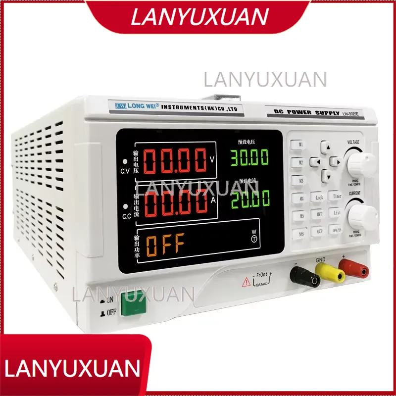 High Power 60V 20A Bench Power Supply - Fuente de Alimentación CC Programable y