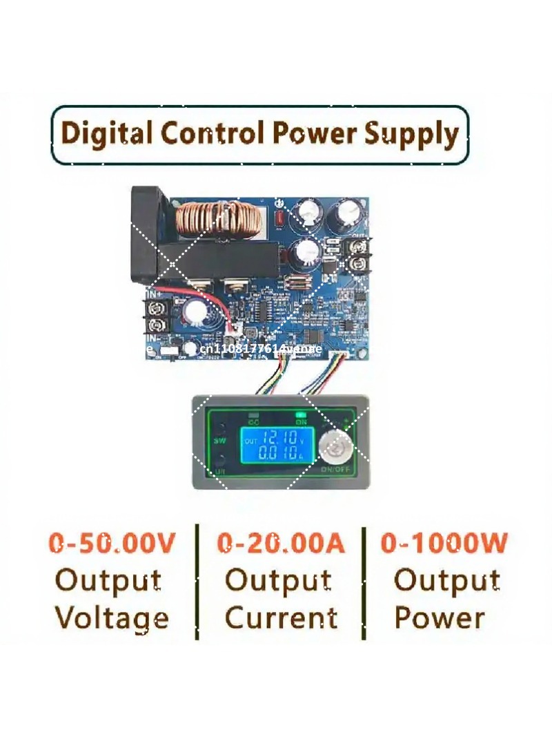 Step Down Dc Power Supply Module 1000W - Convertidor DC-DC Buck, Módulo de Potencia