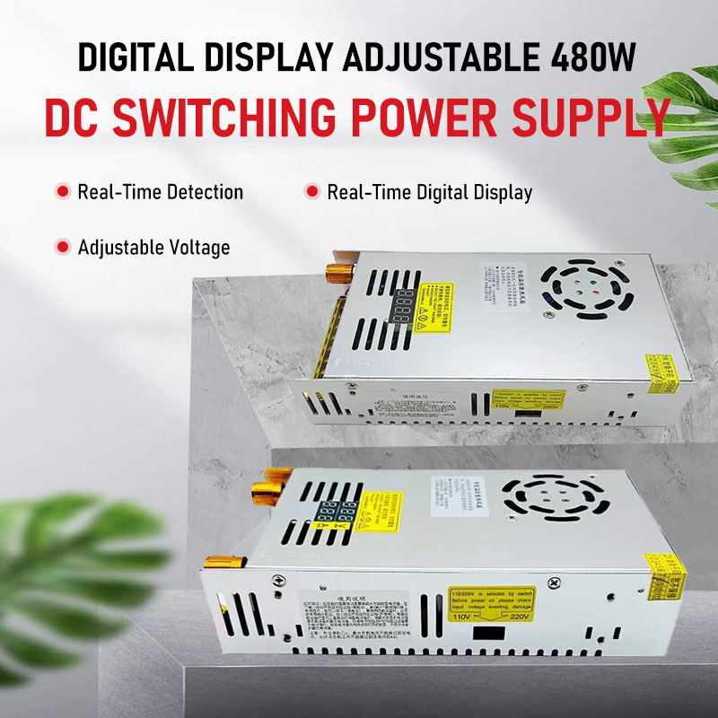 Switching Dc Power Supply 300V 1A - Fuente de conmutación ajustable con pantalla