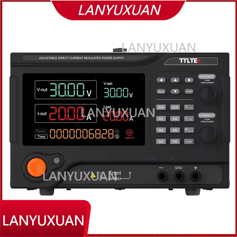 Programmable Dc Power Supply 60V 10A - Fuente de Alimentación Conmutada Programable TTLTES