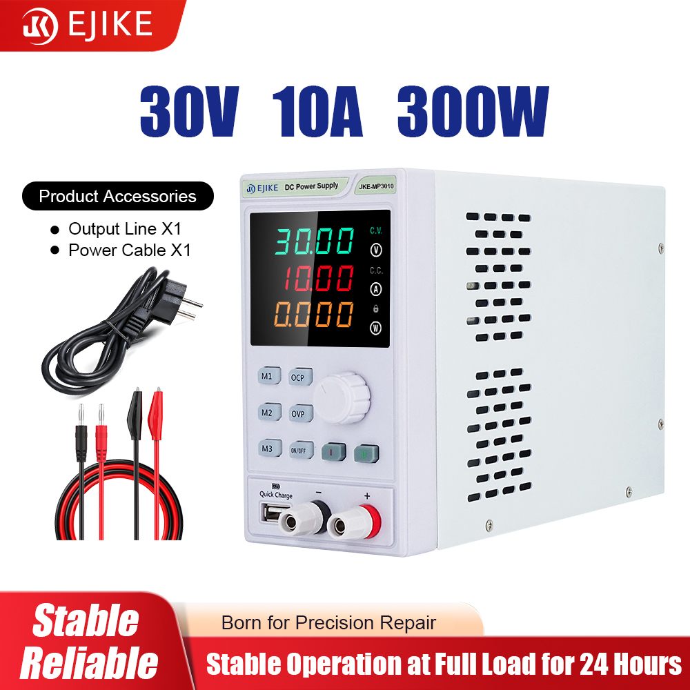 Programmable Dc Power Supply 60V 10A - Fuente de Alimentación CC EJIKE de