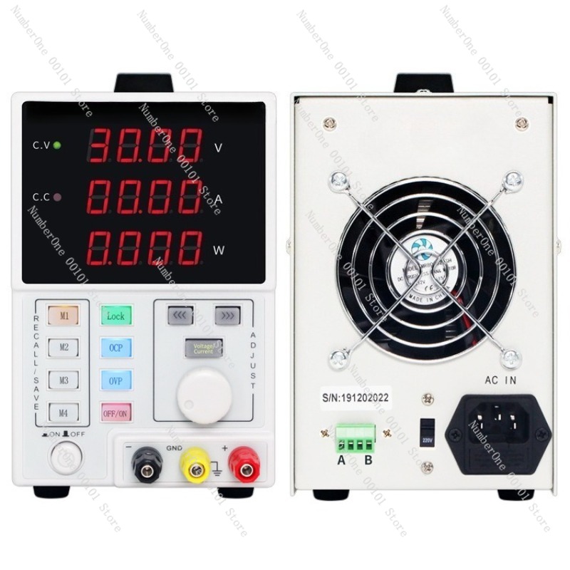 Fuente de Alimentación CC Regu - Programmable Dc Power Supply 60V 10A reseña y precio