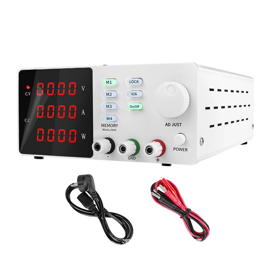 Fuente de alimentación regulad - High Precision Adjustable Lab Power Supply 120V 3A reseña y precio