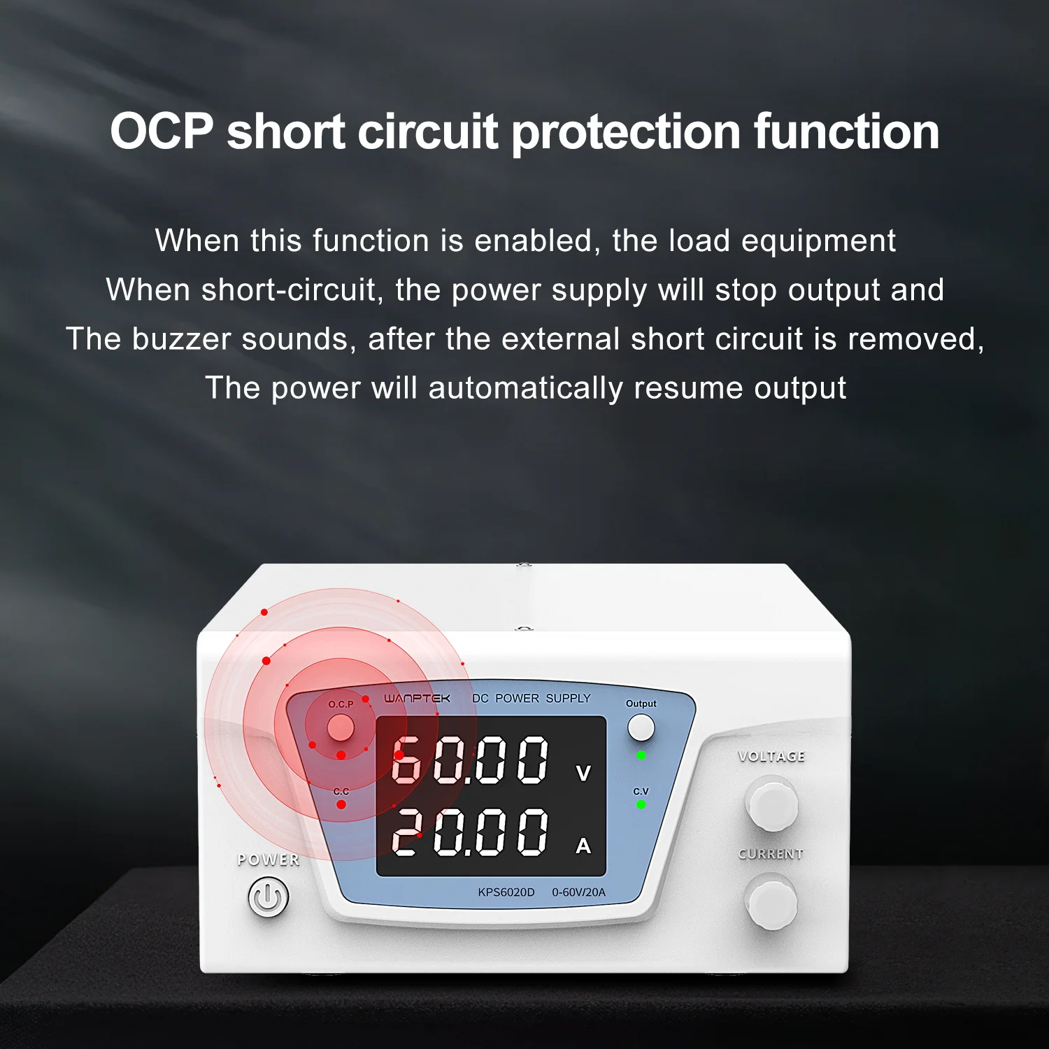 Fuente de Alimentación de Labo - High Power 60V 20A Bench Power Supply reseña y precio