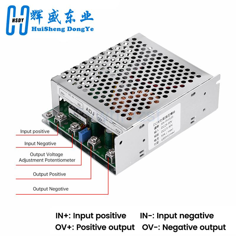 Módulo reductor de 1000W 50A D - Step Down Dc Power Supply Module 1000W reseña y precio