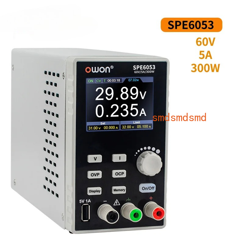 Fuente de Alimentación CC Prog - Programmable Dc Power Supply 60V 10A reseña y precio