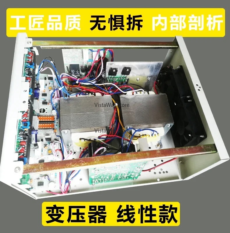 Fuente de alimentación regulad - Linear Dc Power Supply Triple Output reseña y precio
