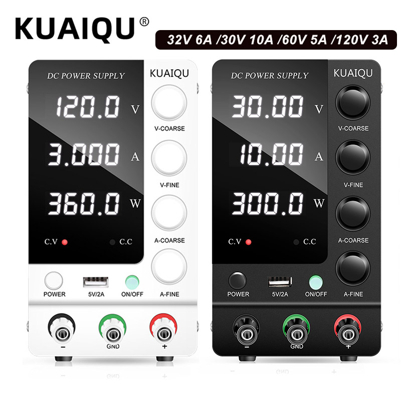 KUAIQU Fuente de Alimentación  - High Precision Adjustable Lab Power Supply 120V 3A reseña y precio